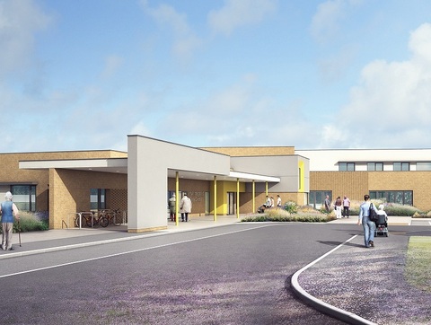 Artists impression of the integrated care centre