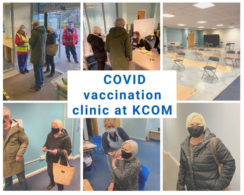 What to expect during COVID vaccination clinic at KCOM Stadium