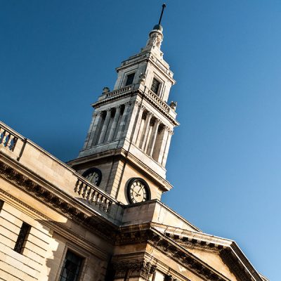 Guildhall clock tower