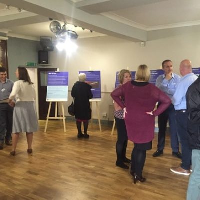 A recent consultation drop in session