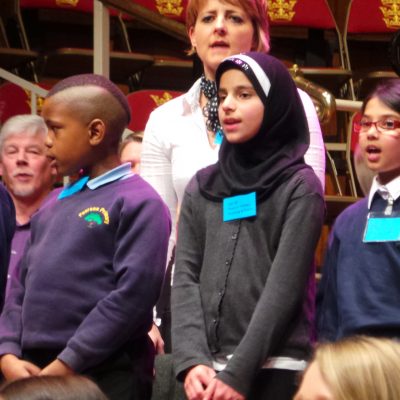 School Children Singing