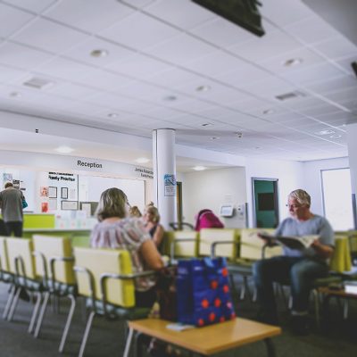 Doctors waiting room