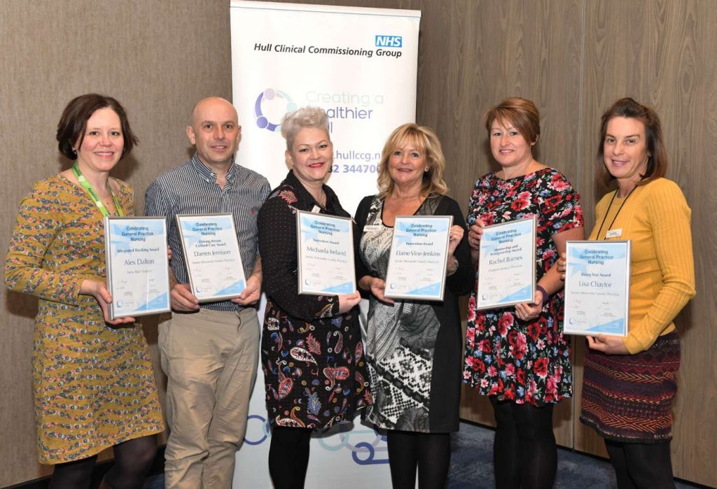 Helping us to create a healthier Hull – nurses recognised at regional awards