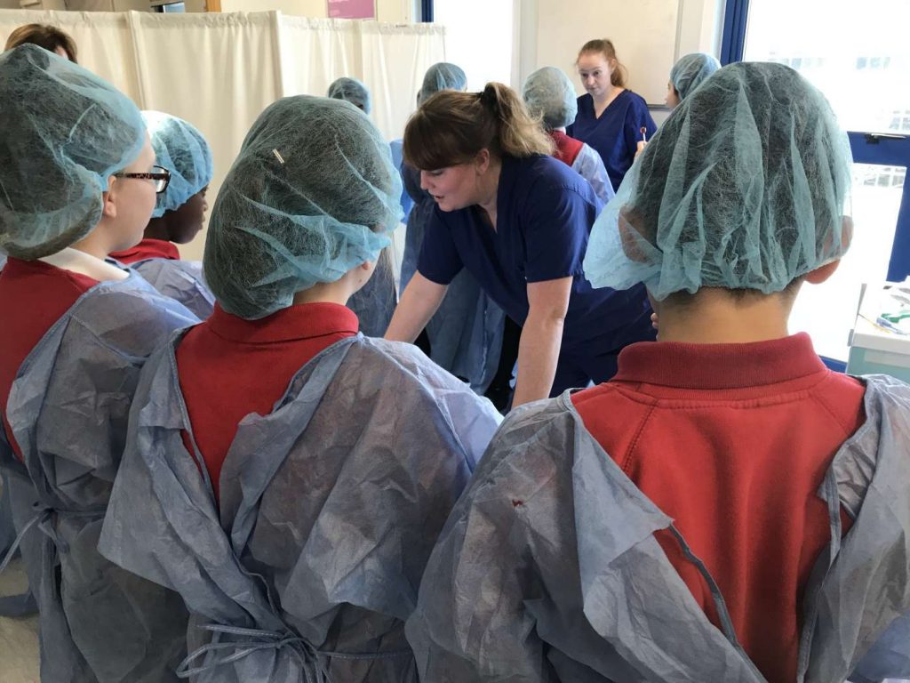 Hull and East Riding students enjoy a taste of life in the NHS