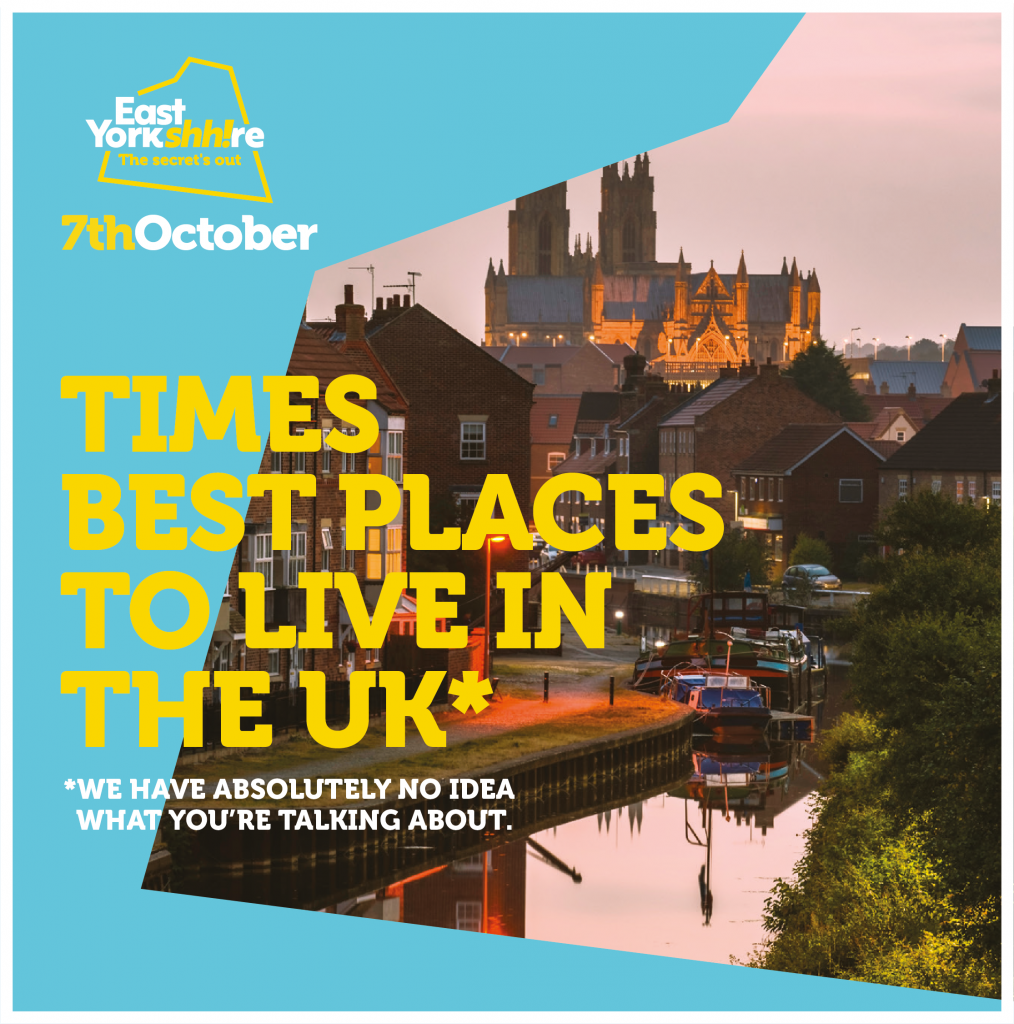 The secret’s out: Major new national campaign launched to attract best talent to East Yorkshire