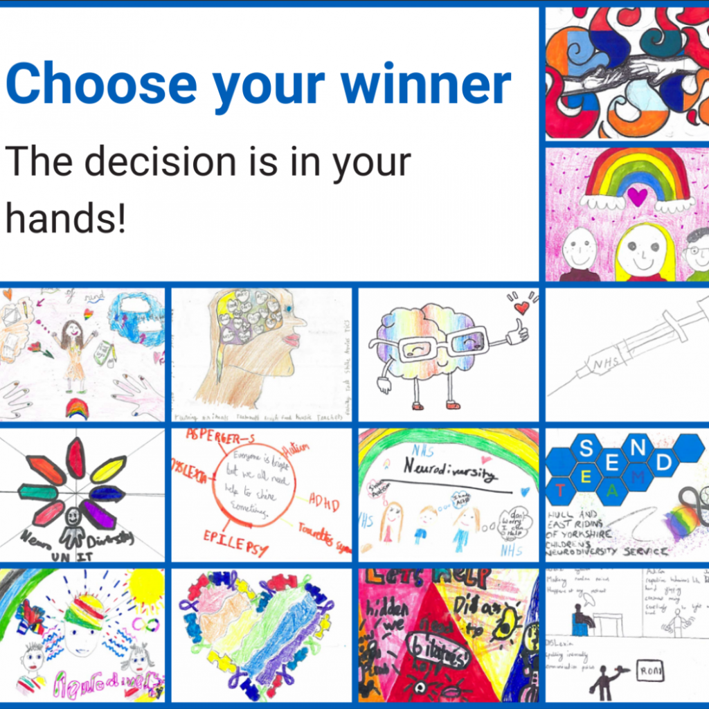 Neurodiversity logo competition - it's time to pick your winner